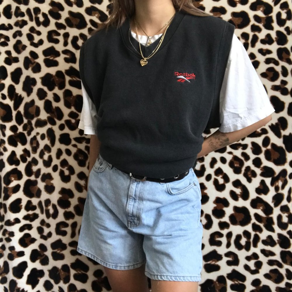 Vintage Reebok Sweater Vest